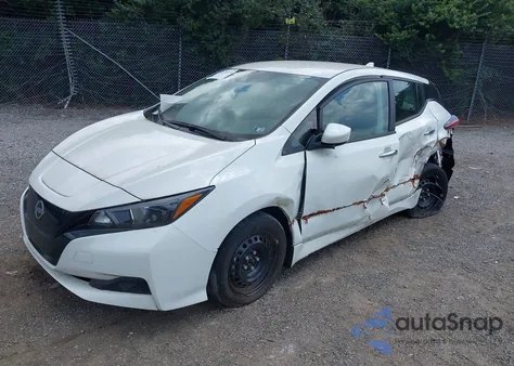 2023 Nissan Leaf S 40 Kwh из США, поврежденный, VIN 1N4AZ1BVXPC553701